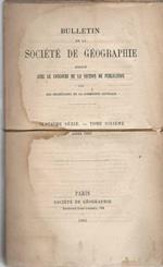 Bulletin de la Societe' de Geographie 1885