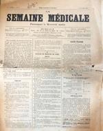 La semaine médicale N. 1 1897