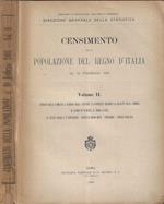 Censimento della popolazione del Regno d'Italia al 10 febbraio 1901 Vol II