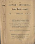 The economic proceedings of the Royal Dublin Society Vol. II N. 17, 18, 19 – 20 anno 1927