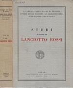 Studi in onore di Lanciotto Rossi