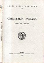 Orientalia romana N. I