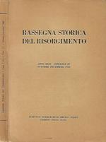 Rassegna Storica del Risorgimento, anno XLIX - Fascicolo IV, ottobre - dicembre 1962