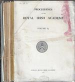 Proceedings of the Royal Irish Academy Vol. 69 anno 1970 section A, B, C