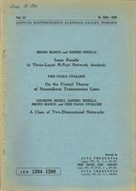 Some Results in Three-Layer N-Port Network Analysis - On the Formal Theory of Nonuniform Transmission Lines - A Class of Two-Dimensional Networks