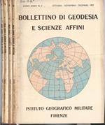 Bollettino di Geodesia e Scienze affini anno 1973