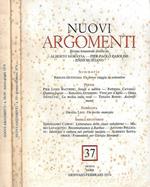 Nuovi Argomenti, nuova serie n. 37, gennaio - febbraio, n. 38 - 39, marzo - giugno, 1974