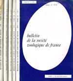 Bulletin de la société zoologique de France. Tome 101, n.1, 2, 3, 4 e fasc.supplementaire 5