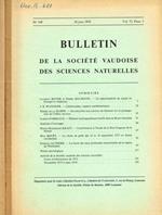 Bulletin de la Société Vaudoise des Sciences Naturelles. Vol.73, fasc.1 e 2, juin e décembre 1976