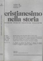 Cristianesimo nella storia vol. III, fascicolo 2, ottobre 1982