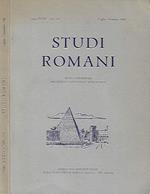 Studi Romani, anno XXXIV, n. 3 - 4, luglio - dicembre 1986