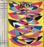 Kos- Rivista di scienza e etica Anno 1991 n. 64-65-66-67-68-69-70-71-72-73