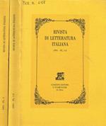 Rivista di letteratura italiana. 1991, IX 1/2, 3