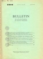 Bulletin de la Societé Vaudoise des Sciences Naturelles. Vol.82, fasc.3, juin 1993