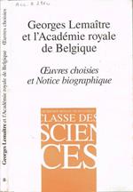 Georges Lemaitre et l'Académie royale de Belgique
