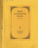 Rivista di letteratura italiana. 1995, XIII 1/2