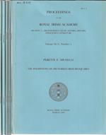 Proceedings of the Royal Irish Academy Volume 96 section C N. 1-7 anno 1996