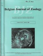 Bjz Belgian Journal Of Zoology Vol 136 N. 1, 2 Anno 2006 (Annata Completa)