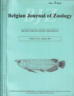 Bjz Belgian Journal Of Zoology Vol 137 N. 1, 2 Anno 2007 (Annata Completa)