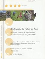 Biodiversité du Vallon de Nant