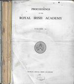 Proceedings of the Royal Irish Academy Vol. 70 anno 1970-1971 section A, B, C