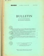 Bulletin de la Societé Vaudoise des Sciences Naturelles. Vol.86, fasc.1, 2, 3, novembre-dicembre 1998, settembre 1999