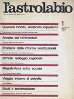 L' astrolabio - Anno XII, 31 gennaio 1974