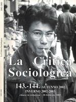 La Critica Sociologica - 2003