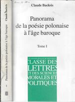 Panorama de la poésie polonaise à l'age baroque tome I