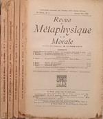 Revue de Métaphysique et de Morale N.1,2,3,4, 1929