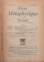 Revue de Métaphysique et de Morale N.3 1934