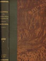 Séances et travaux de l'académie des sciences morales et politiques. Quatre-Vingt-troisieme année, Compte-rendu. I semestre 1923