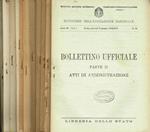 Bollettino Ufficiale. Parte II. Atti di Amministrazione anno 70, 1943, fasc.24, 25, 27, 28, 30, 31, 32, 33, 34, 37, 38, 39