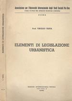 Elementi di legislazione urbanistica