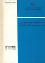 La disciplina degli infortuni sul lavoro nell'ambito delle assicurazioni sociali