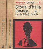 Storia d'Italia 1861 - 1958 vol. 1° - 2°