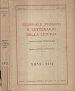 Giornale Storico e Letterario della Liguria Anno XI, 1935, XIII. Pubblicazione Trimestrale