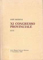 ANPI Modena - XI Congresso provinciale. Atti