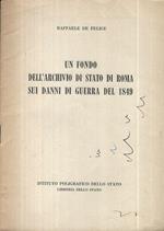 Un fondo dell'Archivio di Stato di Roma sui danni di guerra del 1949. Estratto dalla 