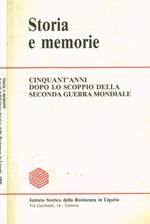 Storia e memorie. Cinquant'anni dopo lo scoppio della seconda guerra mondiale