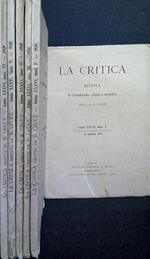 La Critica. Rivista di Letteratura, Storia e Filosofia