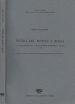 Pietro del Monte a Roma. La tradizione del \repertorium utriusque iuris\