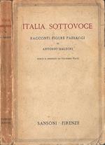 Italia sotto voce. Racconti, figure, paesaggi