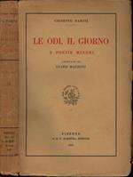 Le Odi, Il Giorno e poesie minori. E Il dialogo \sopra la nobiltà\