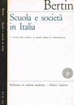 Scuola e società in italia. Ricerca sulla scuola e la società italiana in trasformazione