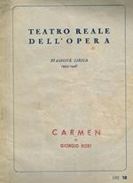 Carmen. Stagione lirica