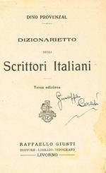 Dizionarietto degli scrittori italiani