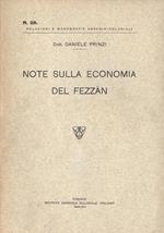 Note sulla economia del Fezzàn