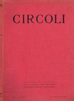 Circoli Anno I N.V. Rivista di Poesia