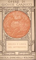 Melica e lirica del Settecento